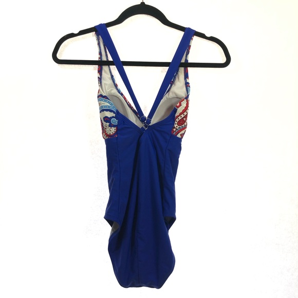 Catalina one piece bathing suit size small 4/6 - Picture 3 of 5